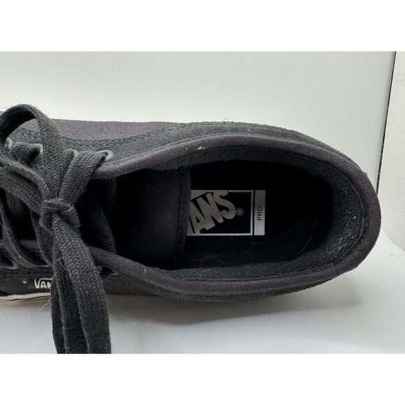 VANS PRO Authentic Fat Tounge Grey Suede Low-Top Skate Sneakers men 7 - Picture 9 of 10